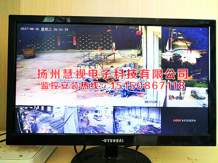 [揚州監控]-揚州國龍護欄廠監控案例